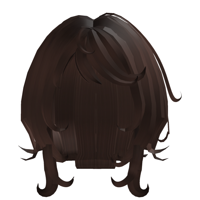 swirly short cute bob jellyfish hair brown