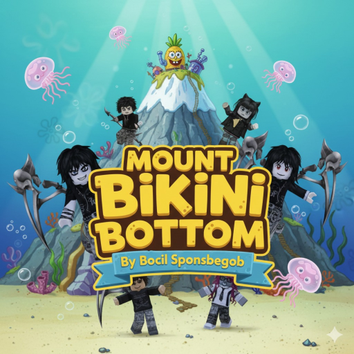 [BETA X5] MOUNT BIKINI BOTTOM official Roblox game thumbnail