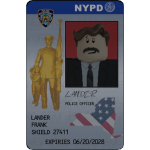 NYPD Identification Card