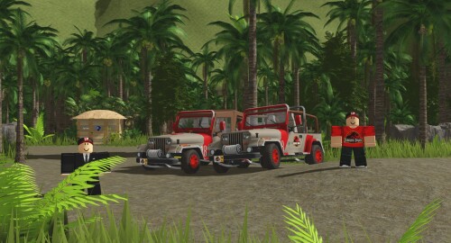 🌴 Jurassic Park Jungle Showcase