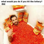 group of hot cheetos