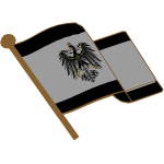 Prussian Flag Lapel Pin