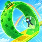 [ST PATRICK'S🍀] Build a Marble Slide! 🛝