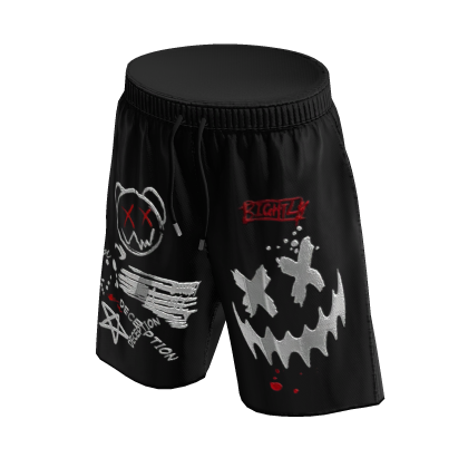 y2k Bear Streetwear Shorts thumbnail