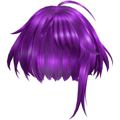 Cyberpunk Edgerunners Hair Purple