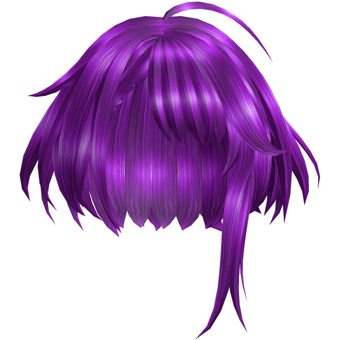 Cyberpunk Edgerunners Hair Purple