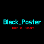 Blackposter