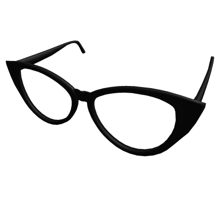 Black Cat Eye Glasses