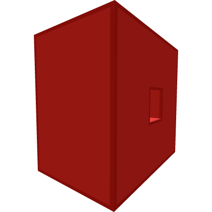 Blocky head - Red Roblox item
