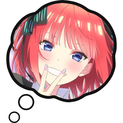 Nino Nakano Thinking Bubble