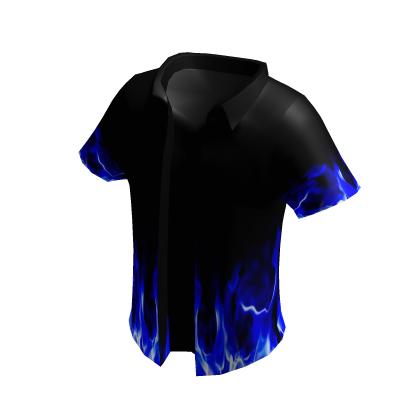 🔥 Blue Flame Shirt 🔥 thumbnail