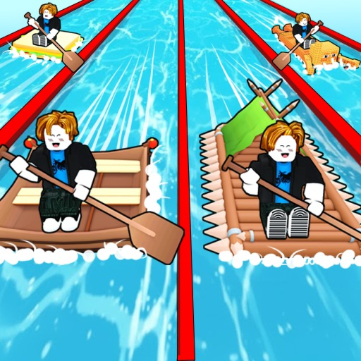Raft Racing official Roblox game thumbnail
