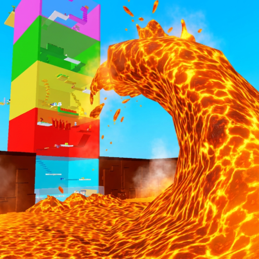 🌋 Lava Wave Tower!