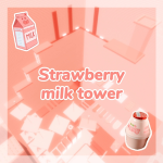 Strawberry milk tower (strawberry tower)  thumbnail
