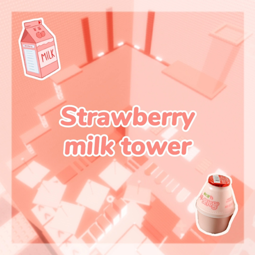 Strawberry milk tower (strawberry tower)