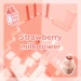 Strawberry milk tower (strawberry tower) icon