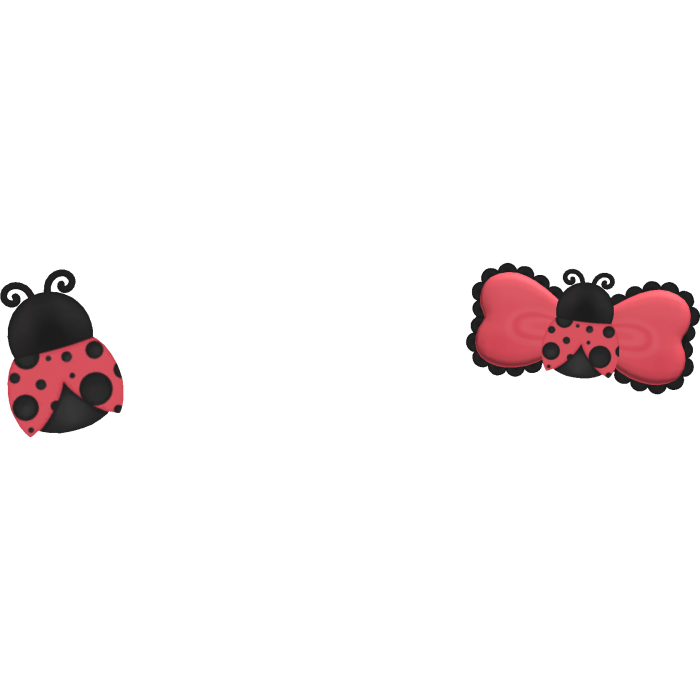 Ladybug Cutesy Halloween Hair Clip 🐞