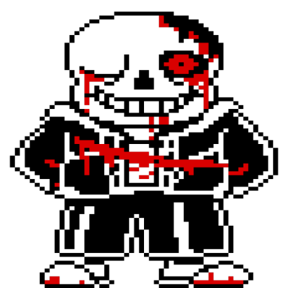 horror sans for fox Roblox decal