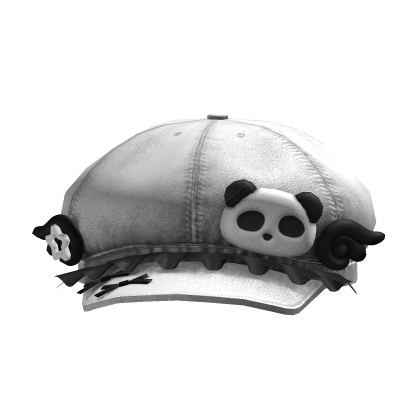 Angelic Ruffled Panda Cap