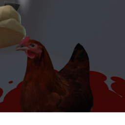 Escape the fridge from evil chicken