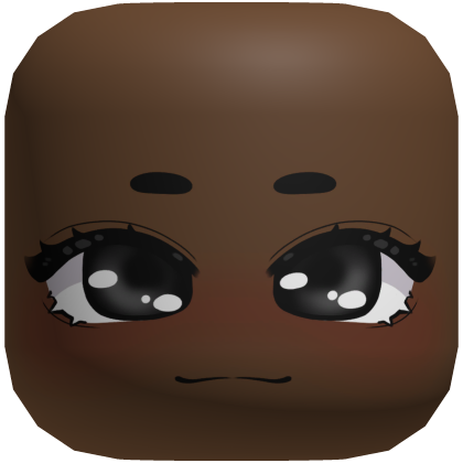 cute large eyed face