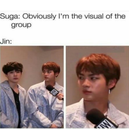 suga and worldwide handsome meme bts Roblox decal