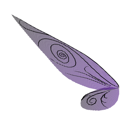[animation] DarkPurple2 Tinkerbell Pixie Wings (L) Roblox item