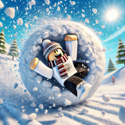 Roll Down A Hill In A Snowball!