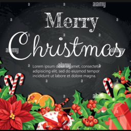 Christmas map