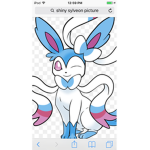 The sassy shiny sylveon