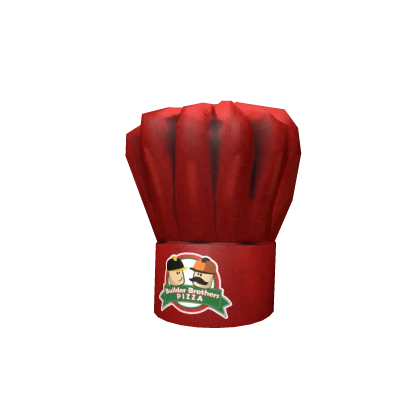 Builder Brother's Pizza Chef Hat Roblox item thumbnail
