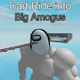 Cart Ride Into Big Amogus