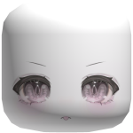 cute silly chibi face