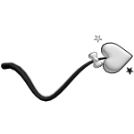 Archangel Tail Black And White