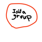 Isn't a group