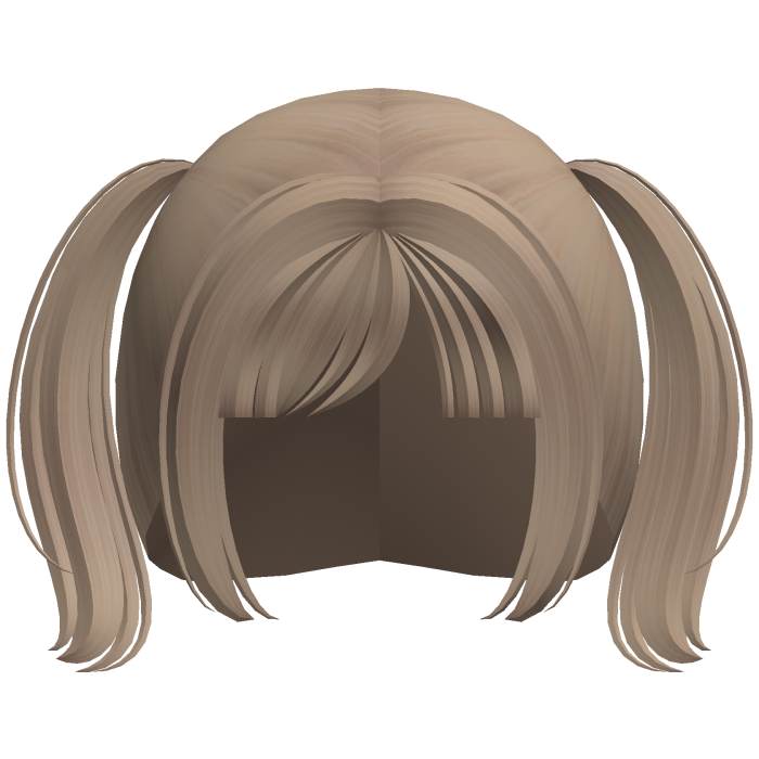 ♡ soft moe cutie pigtails in chai