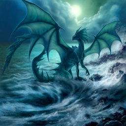 The blue dragon