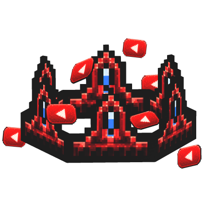 YouTube 8Bit Crown ADD-ON Roblox item