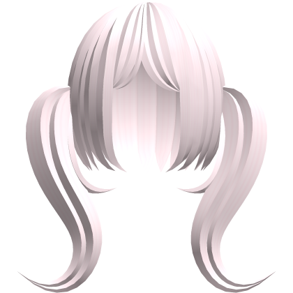 キ pink elegant middle part bangs // twintails Roblox item