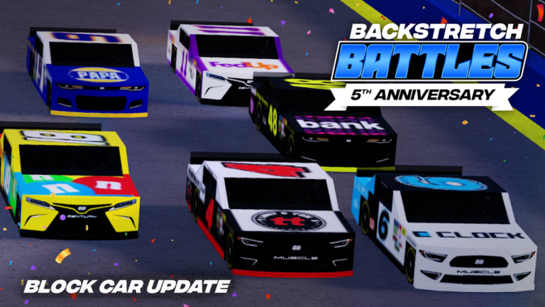 [🚗 NEW CARS] Backstretch Battles v2.35 😈