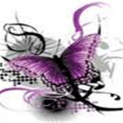 purple butterfly Roblox decal