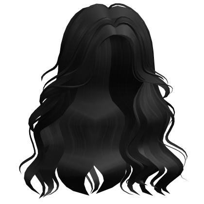 ♡ Wispy Long Ethereal Waves (Black) thumbnail