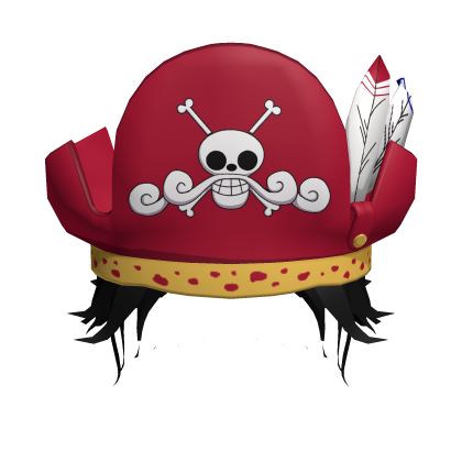Gol D Roger Pirate Hat (Anime) King of the Pirates Roblox item
