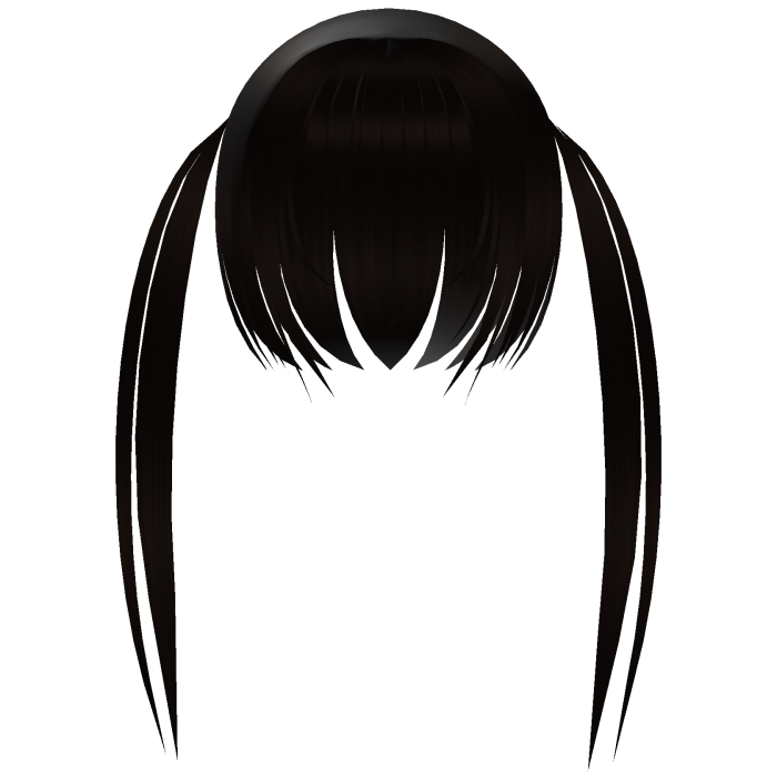 ♡ cute brown anime moe pigtails