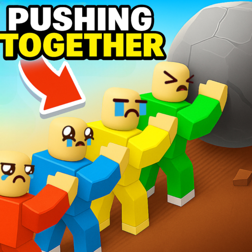 Pushing Together [1-4 PLAYER] official Roblox game thumbnail