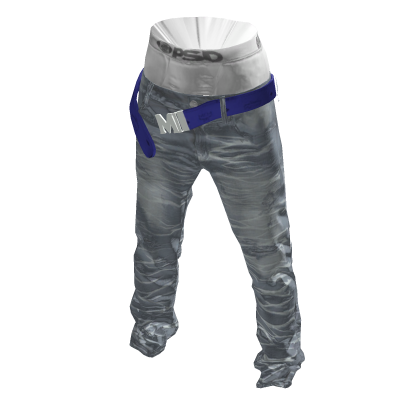Jeans w/ MCM Belt