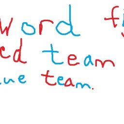 sword fight red team and blue team icon