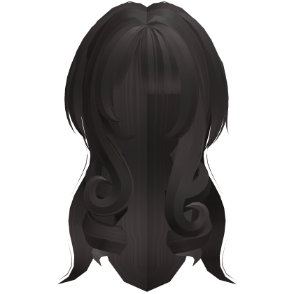 long popular wavy dark brown hair