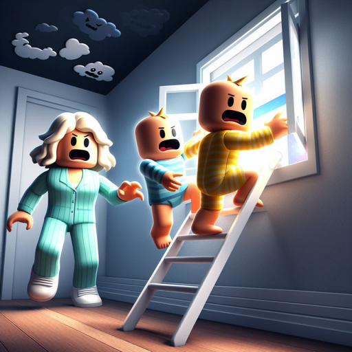 Team Babysitter Escape! (TEAMWORK OBBY)