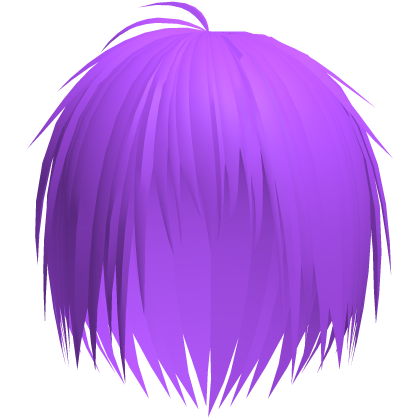 Purple Wispy Spiky Messy Emo Hair Roblox item